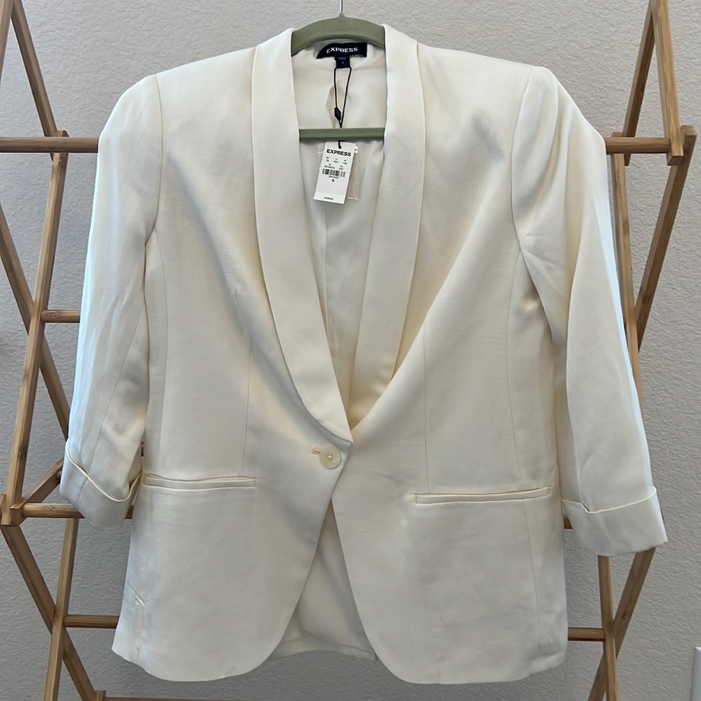 Off white blazer